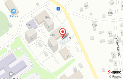 Продовольственный магазин Огонек в Куйбышевском районе на карте