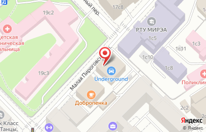 Московская реновационная компания на карте