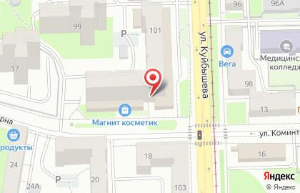 Магазин ижевских дверей в Свердловском районе на карте