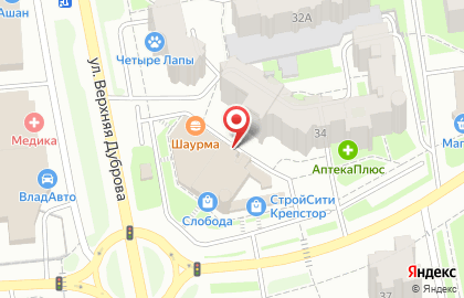 Магазин товаров для животных ЗооМир во Владимире на карте