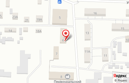Столовая Первоуральский на карте