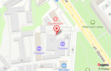 Компания на улице Шухова на карте