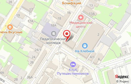 Студия Smile ROOM на улице Пирогова на карте