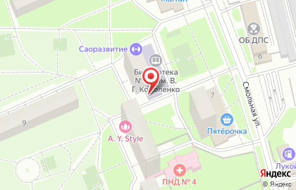 Общественный пункт охраны порядка Северного административного округа в Головинском районе на карте
