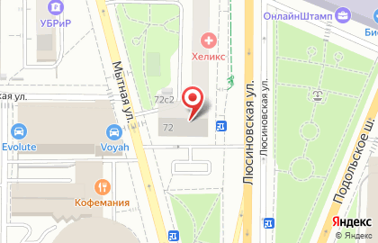 Фабрика Арт в Москве на карте