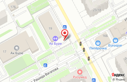 Ледовая арена Ак Буре на улице Рашида Вагапова на карте