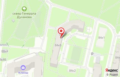 Химчистка Чистотроник на Петергофском шоссе на карте