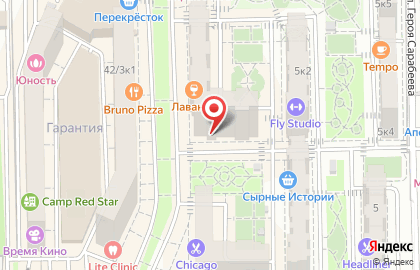 Служба доставки вкусной еды Sushbery на улице ​Героя Сарабеева на карте