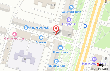 Магазин у дома на улице Доваторцев на карте