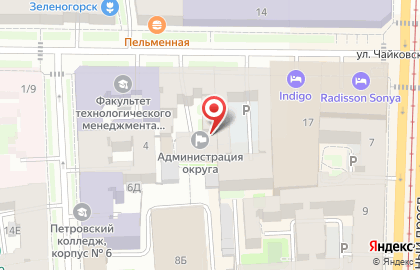 ООО СтальКом на улице Чайковского на карте