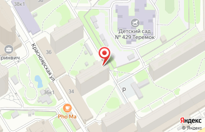 Киоск по изготовлению ключей, Железнодорожный район на Красноярской улице на карте