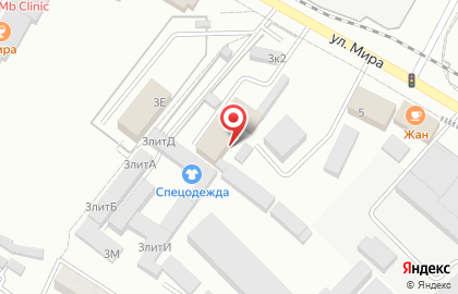 Компания Юг Карго Сервис на карте