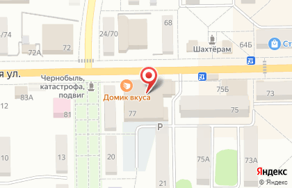 Супермаркет Октябрьский на Октябрьской улице на карте