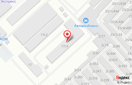 Красный фонарь на карте