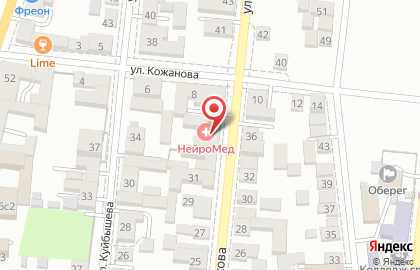 Медицинский центр НейроМед на улице Чехова на карте