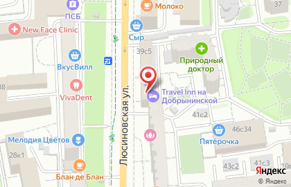 Отп Банк ОАО Отделение Люсиновское на карте