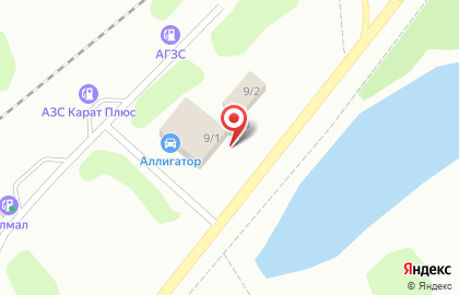 Автосервис Аллигатор на Красноярской улице на карте