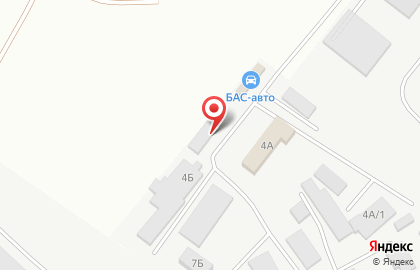 Автосервис БАС-авто на улице Рождественского на карте