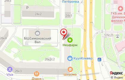 Дом быта в Москве на карте