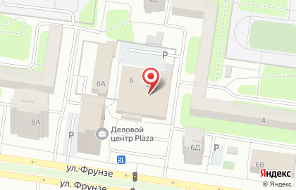 Елисейский на улице Фрунзе на карте