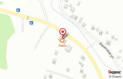 Кафе Лика на карте