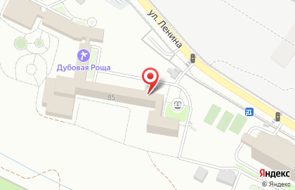 Санаторий Дубовая роща в Железноводске на карте