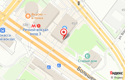 Кафе Дядя Дёнер на Большевистской улице на карте