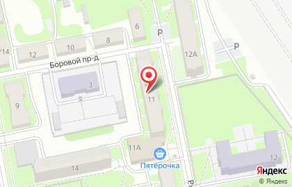 Супермаркет Разница на Ржевской улице, 11 на карте
