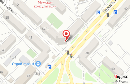 Магазин Самоделкин на проспекте Строителей на карте