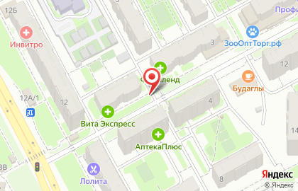 Мясной магазин Знакомый мясник на улице Галии Кайбицкой на карте