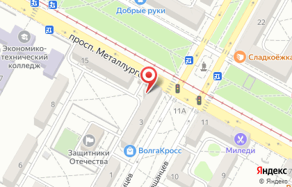 Магазин скупки Копейка в Краснооктябрьском районе на карте