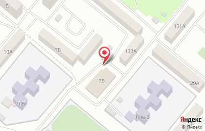 Парикмахерская Визит в Оренбурге на карте