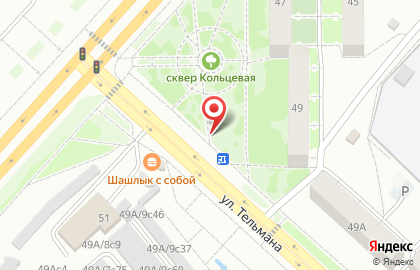 Магазин цветов на проспекте Металлургов, 49/1 на карте
