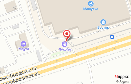Автозаправочная станция Лукойл в Дзержинском районе на карте