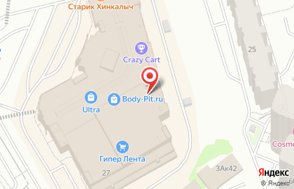 Ресторан быстрого питания Бургер Кинг на Бакалинской улице на карте