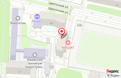 Гостиница квартирного типа Квартирка ЕСТЬ на улице Ворошилова, 70 на карте