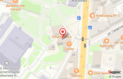 Ресторан Zoloto на карте