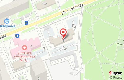 Автошкола Автообуч на улице Суворова на карте