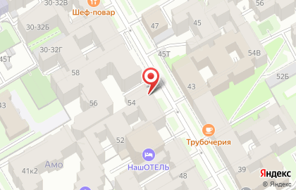Бутик-отель За Кулисами на карте