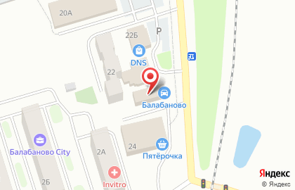 Автотехцентр на улице 50 лет Октября на карте