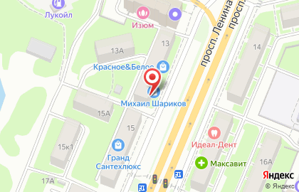Ресторан Лель на проспекте Ленина на карте