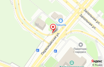 Суперсайт и призматрон 5х12м. на Первомайской улице на карте