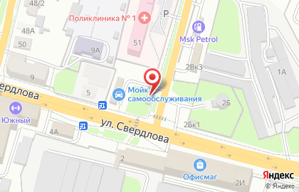 Восточный рай в Ленинском районе на карте