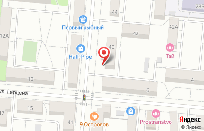 Магазин Лес на карте