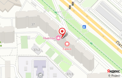 Химчистка и прачечная Евролюкс на метро Пятницкое шоссе на карте