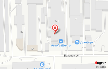 Торговая компания Экономстрой на Базовой улице на карте