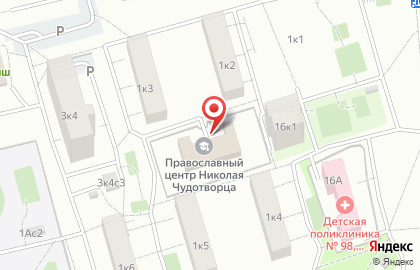 Православный центр образования Святителя Николая Чудотворца на карте
