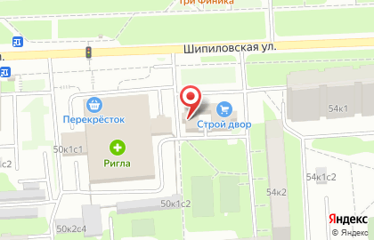 Супермаркет здорового питания ВкусВилл на Шипиловской улице на карте