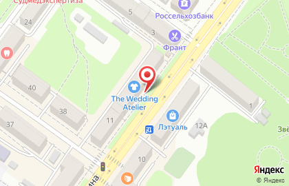 Магазин оптики Счастливый взгляд на проспекте Ленина на карте