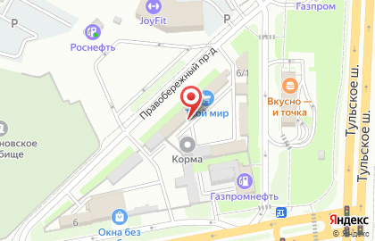 Магазин метизов и красок Крепеж от А до Я на карте